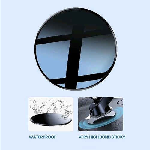 Black sticky adhesive mat - black,