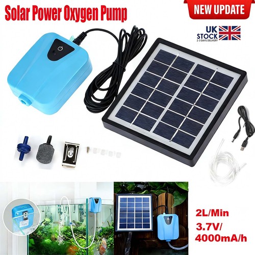 Solar power oxygenator pond - oxygenator,