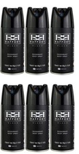 6 x Rapport Black Deodorant