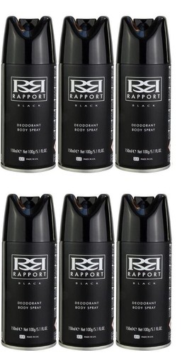 Rapport black deodorant - 6, x