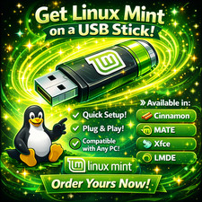 Linux Mint 22.3 USB Drive