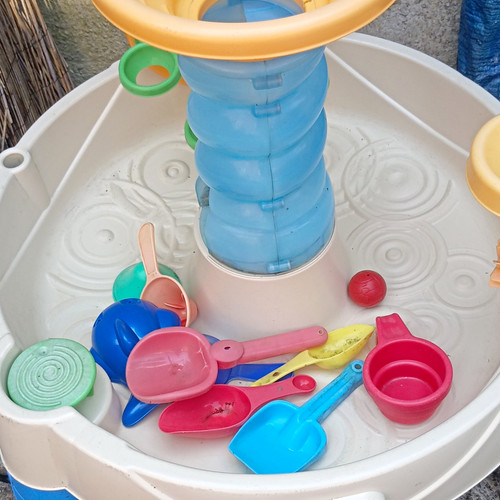 Sand water play table - table,