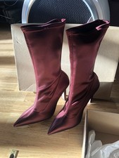 Karen Millen Satin Heeled Sock