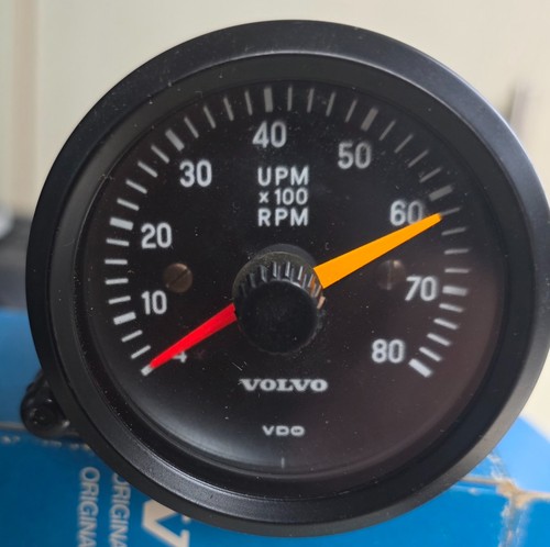 Volvo vintage rev counter - volvo,