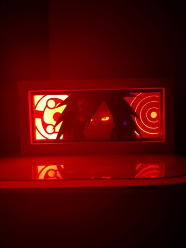 Madara uchiha led anime light - madara,