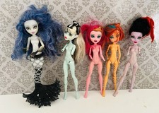 Monster High Doll Bundle Spares Repairs Set Of 5 Dolls B1