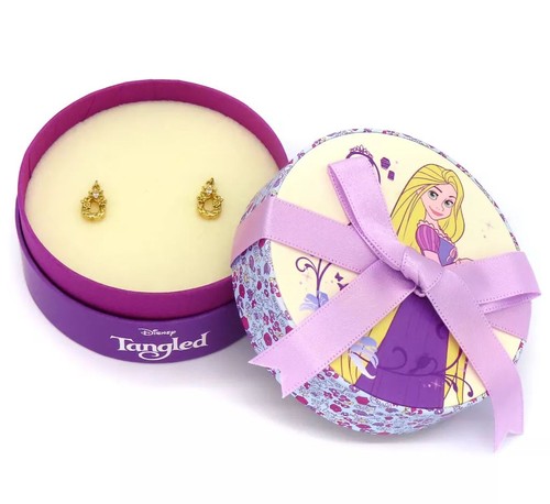 Rapunzel tower silver earrings - silver,