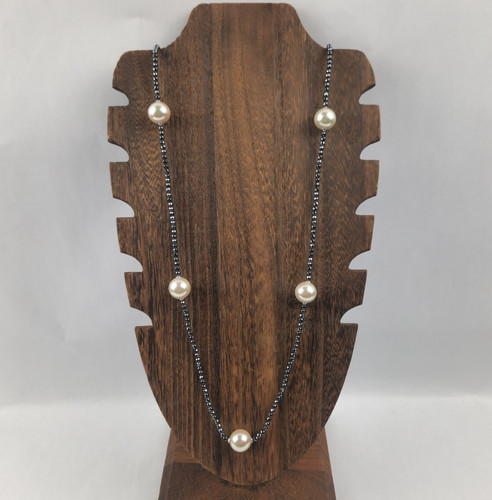 Majorica 1890 pearl hematite - 1890,