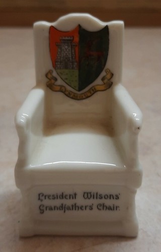 Vintagcrested ware chair - vintagcrested,