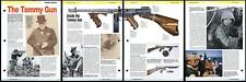 The Tommy Gun - Personal Weapons - In Combat Fact File 2 Pages