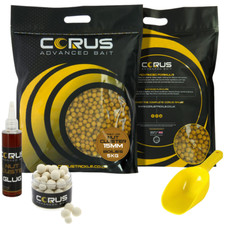 5kg Boilies Deal Pop Up Glug & Boilie Spoon Corus Baits Krill Robin Red Scopex 