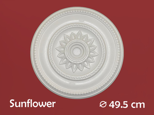 Medium size ceiling rose - size,