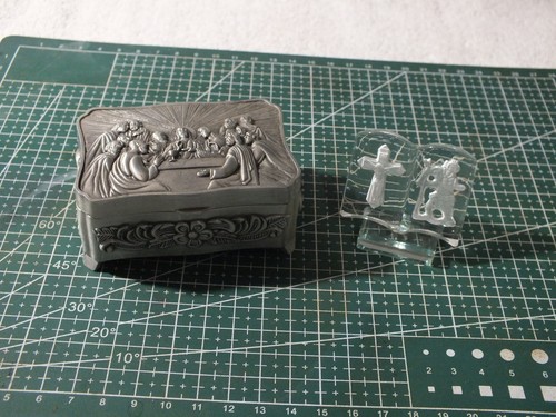 Last supper pewter - last,