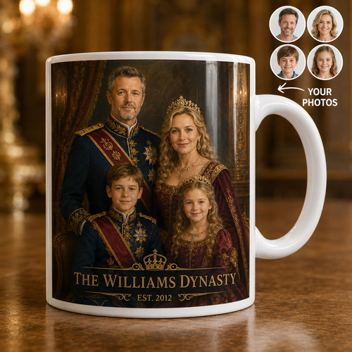 Personalised royal family - personalised,