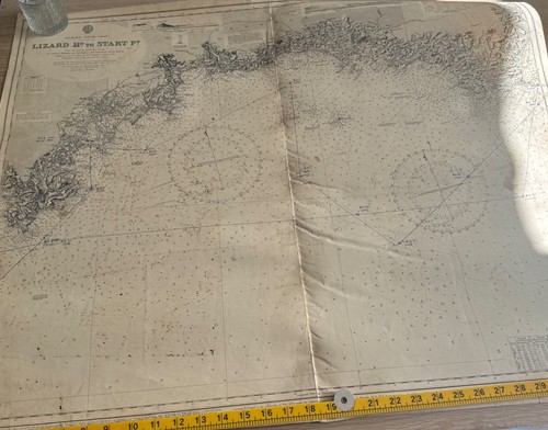 Vtg admiralty chart map - vtg,