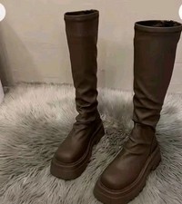 Women's Brown  Boots Size 3uk
