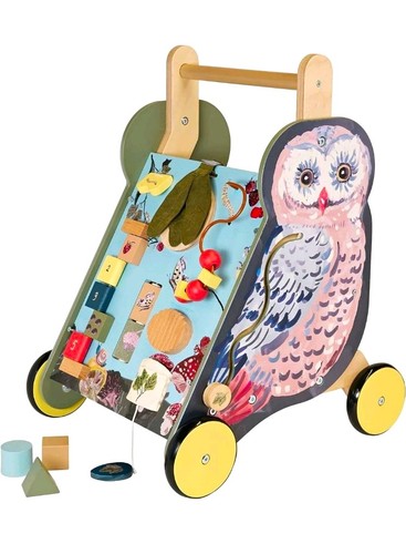 Manhattan toy wooden owl - wooden, first