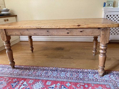 Vintage pine farmhouse dining - vintage,
