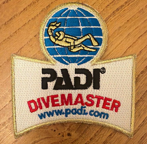 Padi divemaster embroidered - padi,