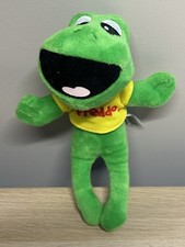 FREDDO - Cadbury World Small Soft Toy Plush 7" Collectible Stuffed Green Frog