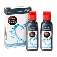 Durgol Dolce Gusto Coffee Machine Descaler 2x125ml, Limescale Remover, Original