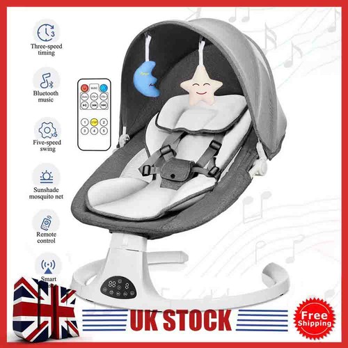 Bluetooth electric baby rocker - baby,