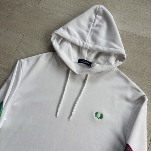 Fred perry hoodie white - perry,