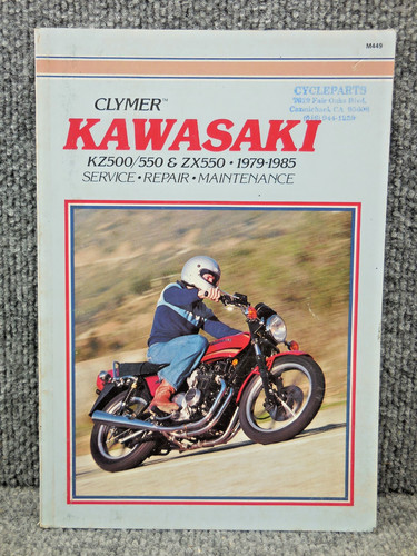 Clymer kawasaki 1979 1985 - clymer, 1979-1985