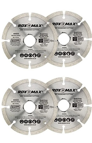 Rdxmax 115mm diamond - 4x,