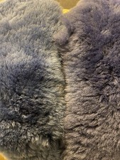 1 Pair Sheepskin insoles 3/4 Blue Seconds (2 Different Shades)