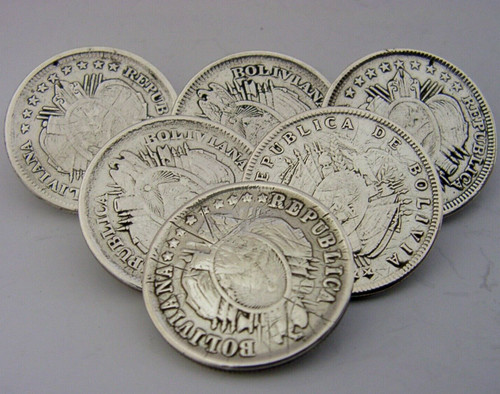 Antique solid silver bolivian - antique,