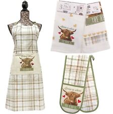 Highland Cow Double Oven