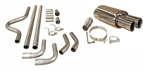Exhaust cat back system - cat,