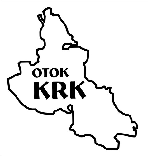 Sticker the island - of, krk