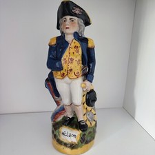 Vintage Staffordshire Admiral Lord Nelson Toby Jug  Vase