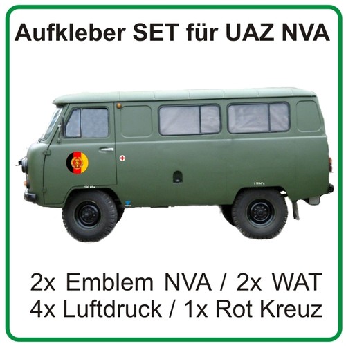 Sticker set for - , uaz