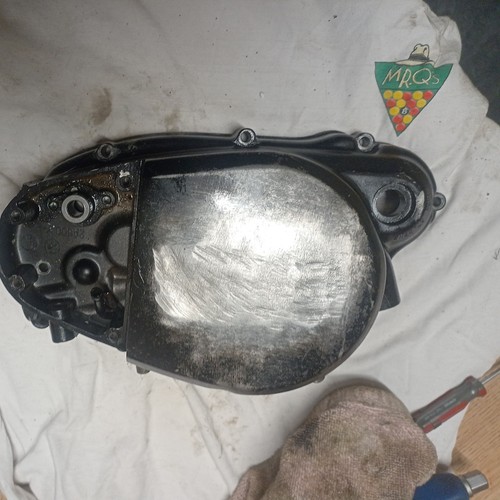 Yamaha dt175mx clutch side - dt175mx,