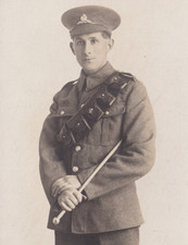 WW1 British Artillery Soldier