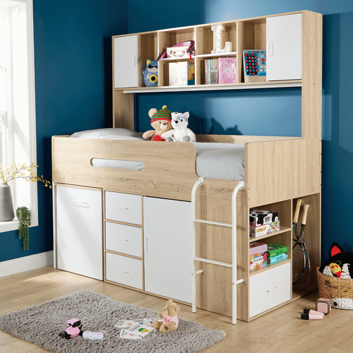 Cabin loft single bed - cabin,
