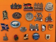 Souvenir fridge magnet - Metal Europe