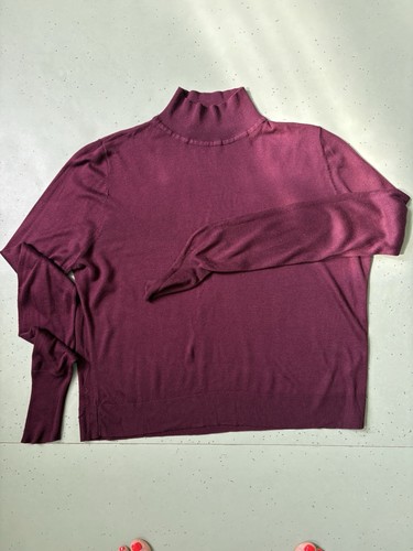 Zara plum lightweight jumper