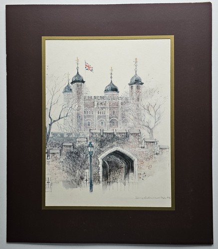 Tower london print after - of,