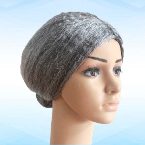 Old lady wig - lady, grey