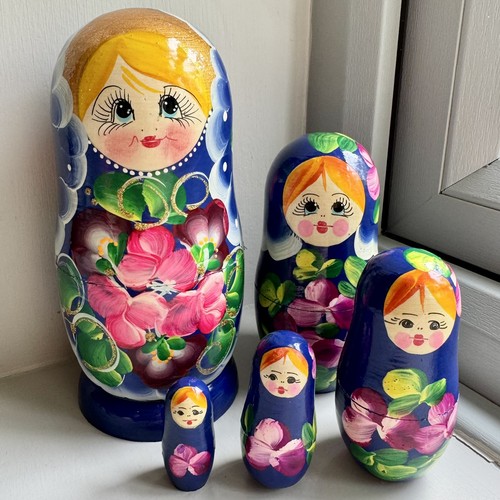 Vintage russian matryoshka - vintage,
