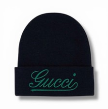 Gucci Logo Embroidery Wool