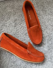 Vanilla Moon Orange Suede