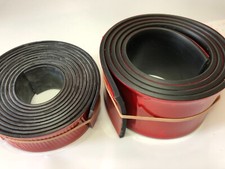 Solid Rubber Strip Adhesive Neoprene roll 2 sizes Crafts Sealing washers