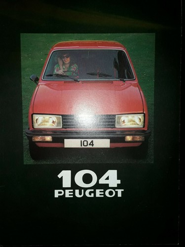 Peugeot 104 brochure - 1980,