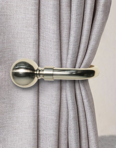Curtain hold backs metal - curtain,