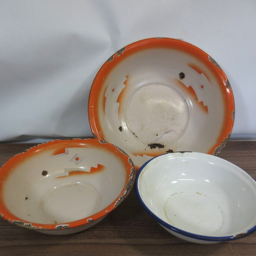 Original enamel pot - original, bowl